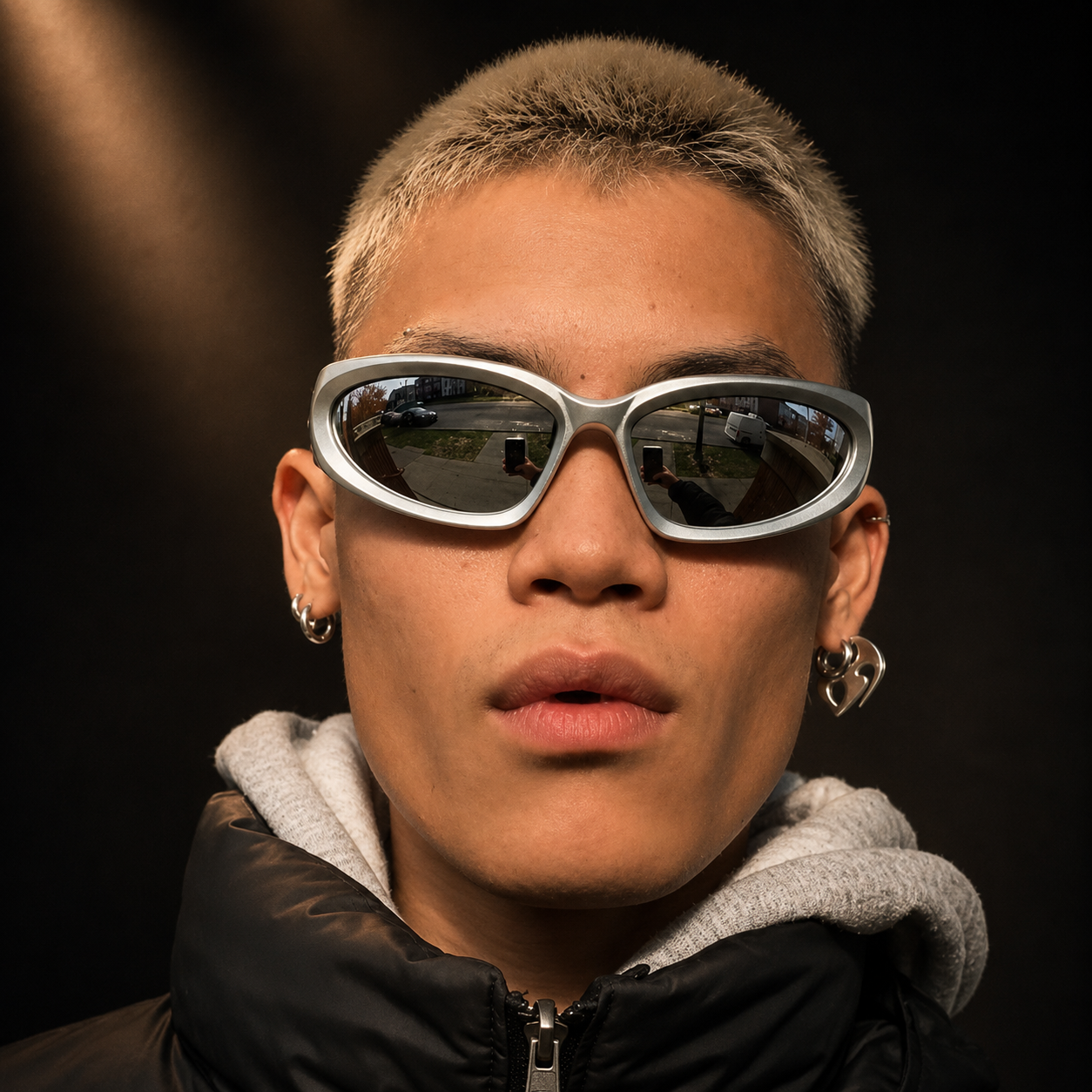 Neo Chrome Glasses