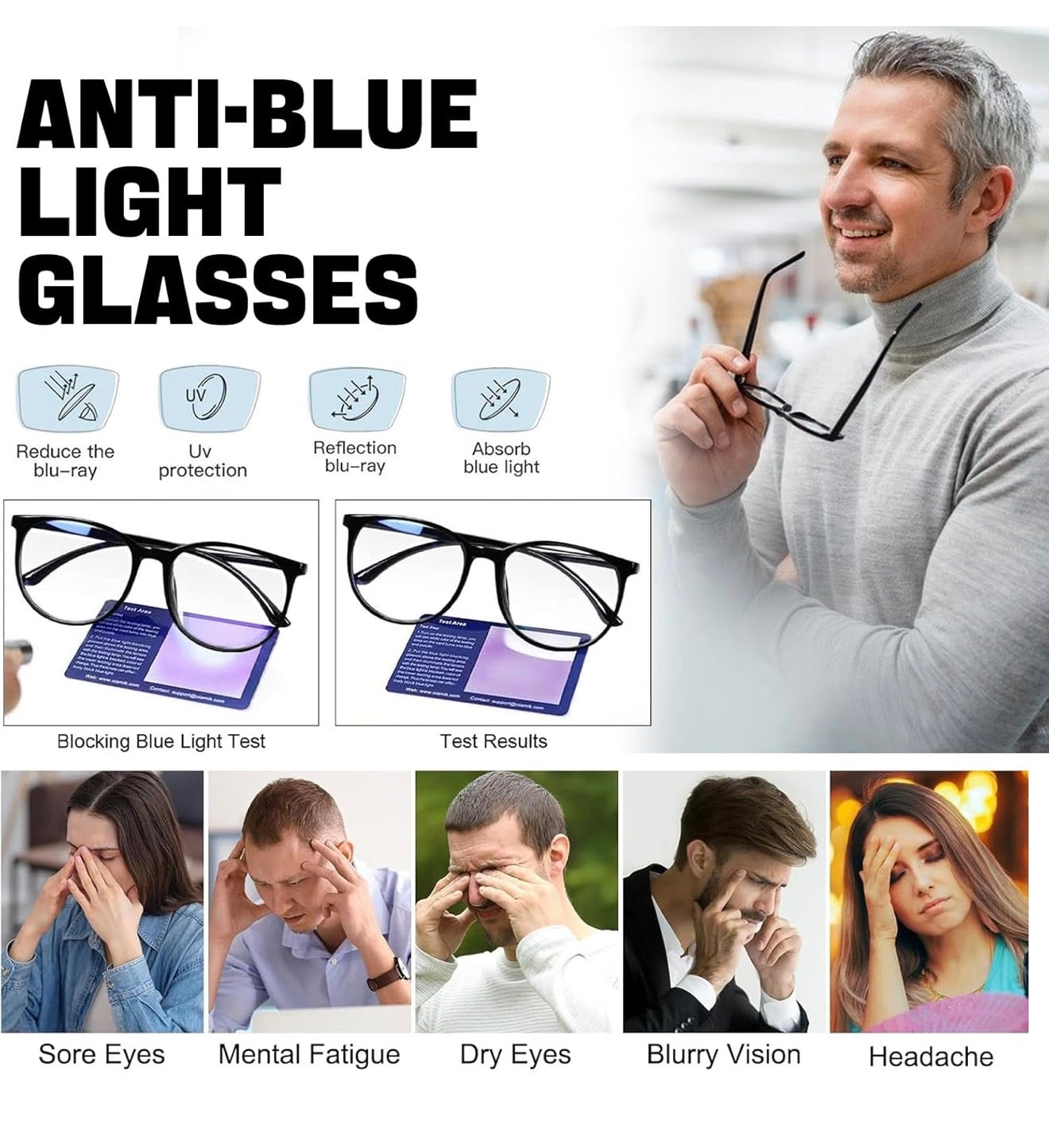 Clear Blue Light Glasses
